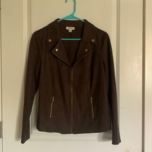 Dark brown jacket, never worn
